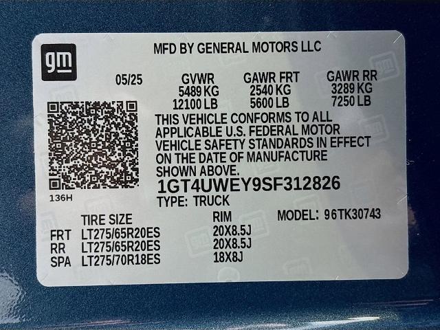 2025 GMC Sierra 3500 HD Vehicle Photo in PUYALLUP, WA 98371-4149