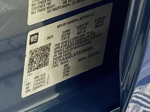 2026 GMC Sierra 1500 Vehicle Photo in PUYALLUP, WA 98371-4149