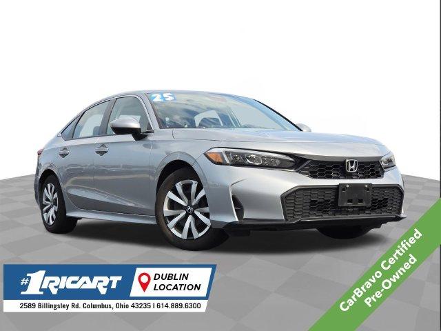 2025 Honda Civic Sedan Vehicle Photo in COLUMBUS, OH 43235-5975