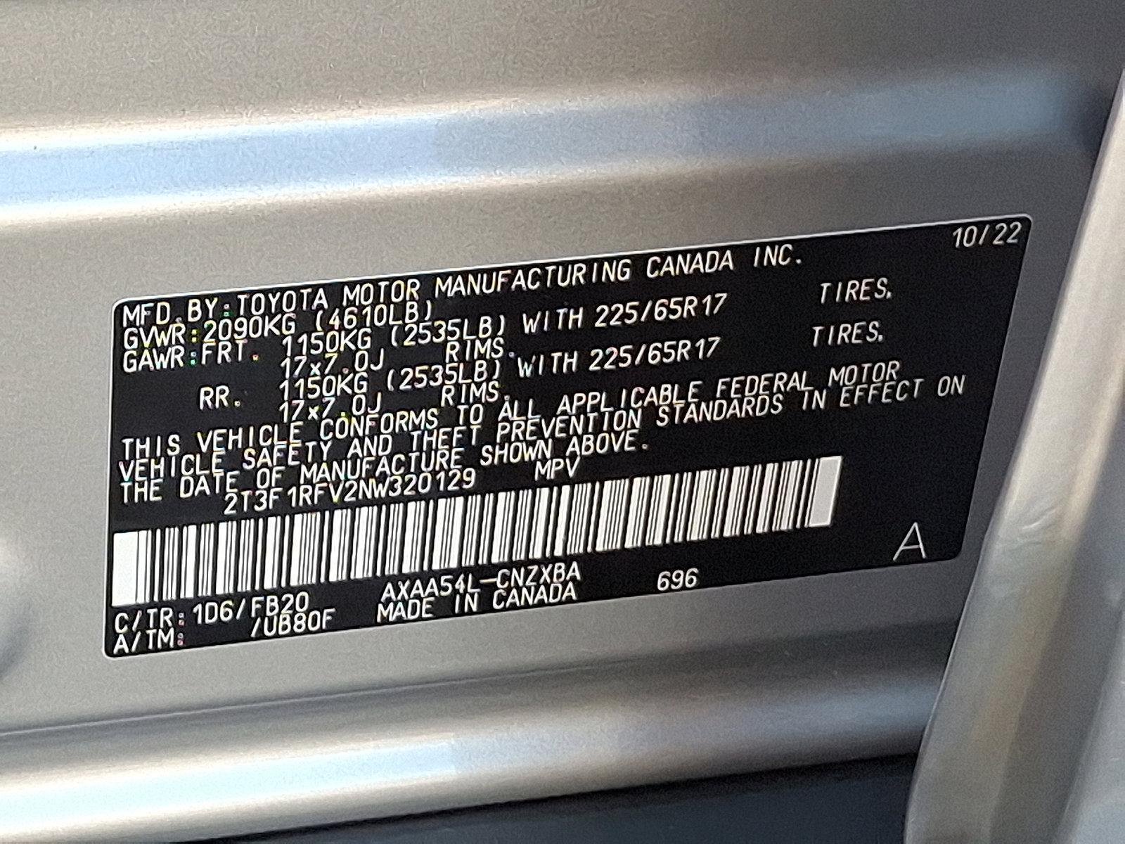 2022 Toyota RAV4 Vehicle Photo in Trevose, PA 19053