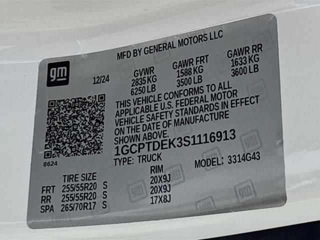 2025 Chevrolet Colorado Vehicle Photo in PUYALLUP, WA 98371-4149