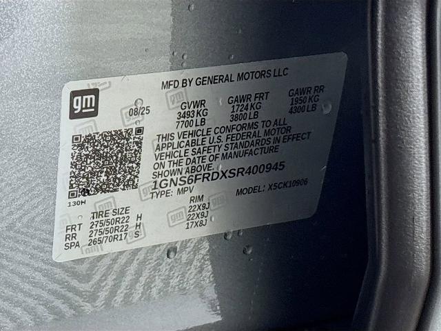 2025 Chevrolet Suburban Vehicle Photo in PUYALLUP, WA 98371-4149