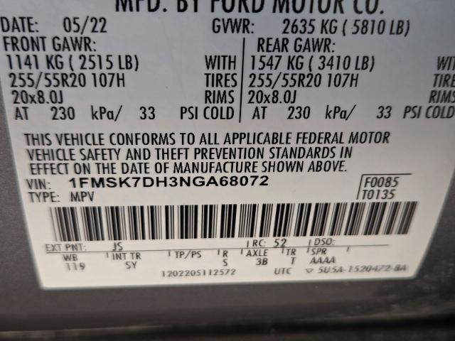 2022 Ford Explorer Vehicle Photo in Weatherford, TX 76087