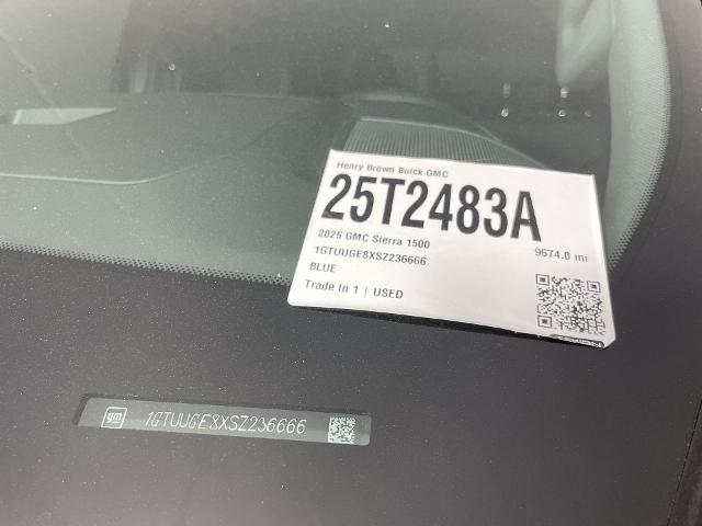 2025 GMC Sierra 1500 Vehicle Photo in GILBERT, AZ 85297-0402