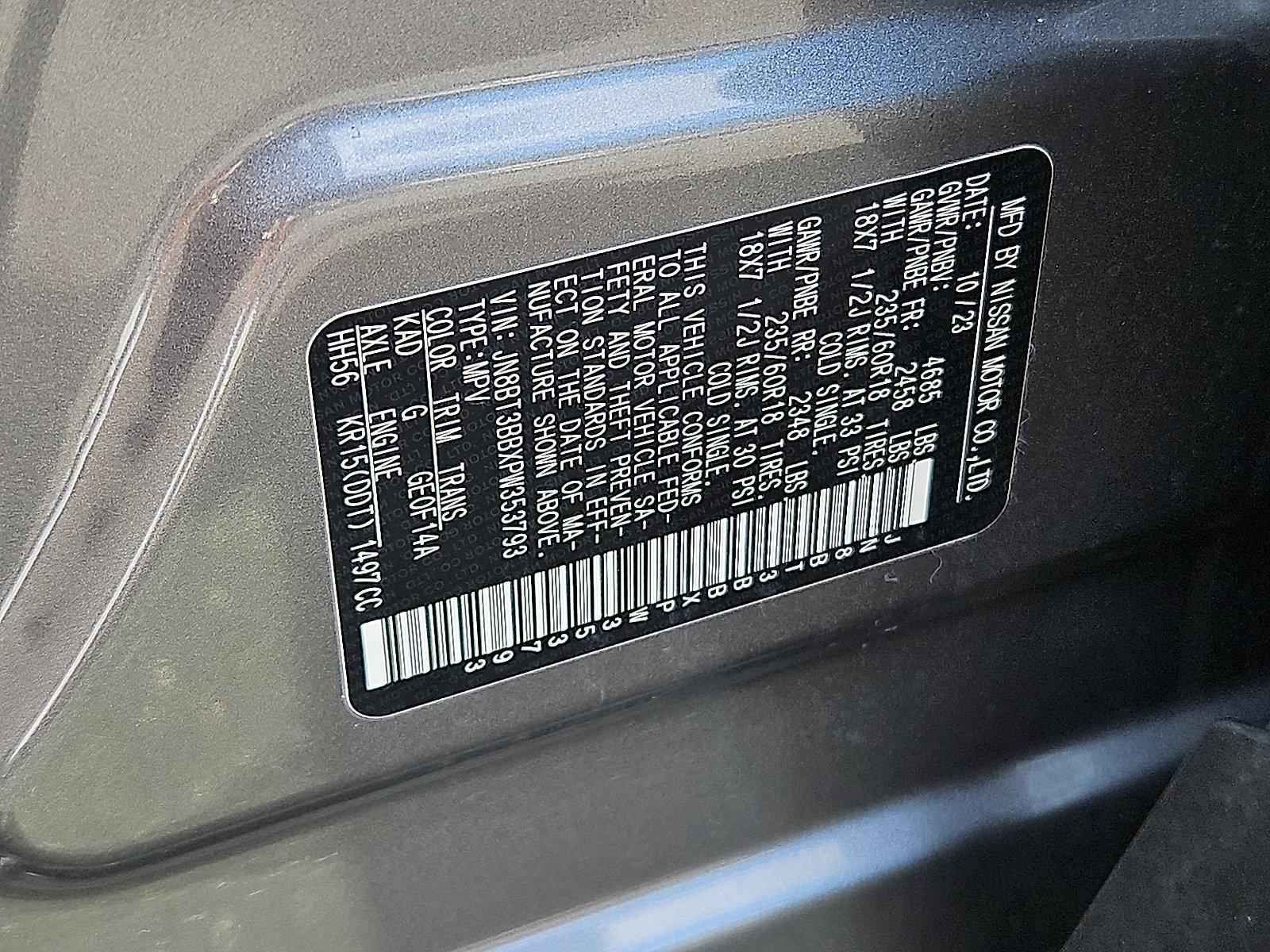 2023 Nissan Rogue Vehicle Photo in Jenkintown, PA 19046