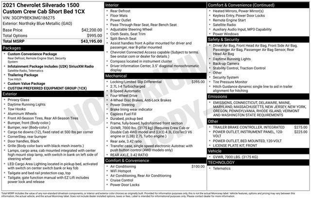 2021 Chevrolet Silverado 1500 Vehicle Photo in Doylestown, PA 18902