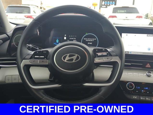2024 Hyundai ELANTRA Hybrid Vehicle Photo in Merrillville, IN 46410