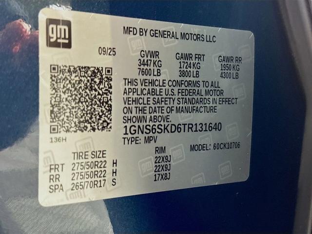 2026 Chevrolet Tahoe Vehicle Photo in PUYALLUP, WA 98371-4149