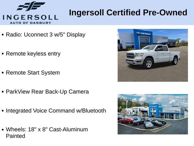 2021 Ram 1500 Vehicle Photo in DANBURY, CT 06810-5034