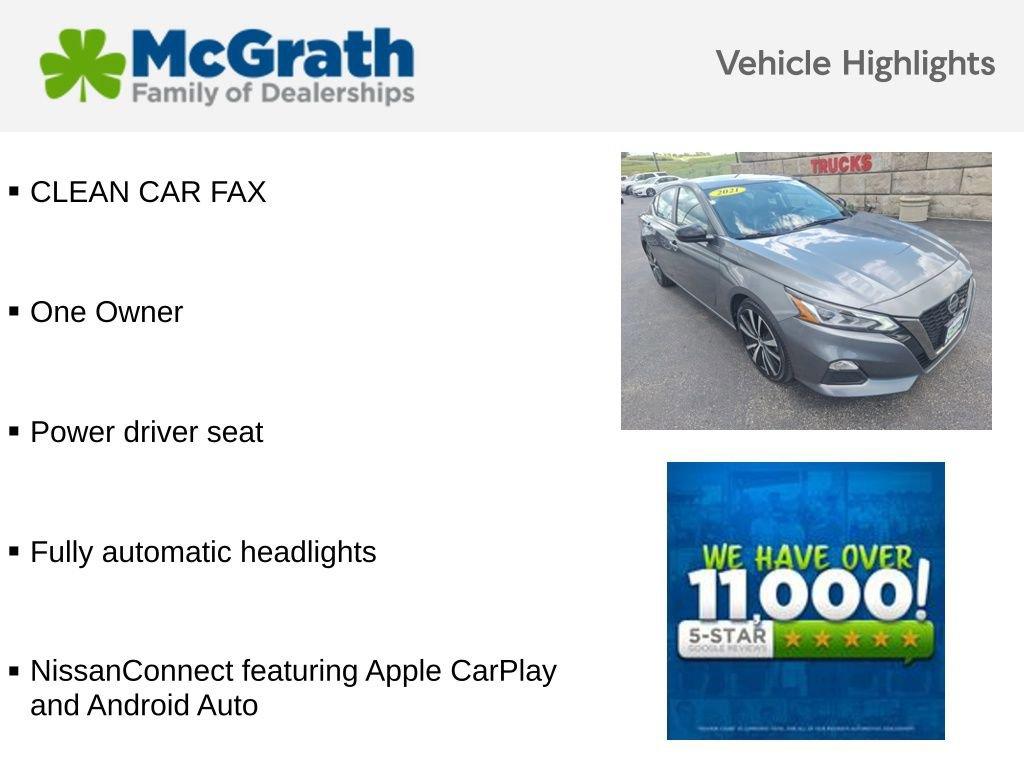 2021 Nissan Altima Vehicle Photo in Cedar Rapids, IA 52402