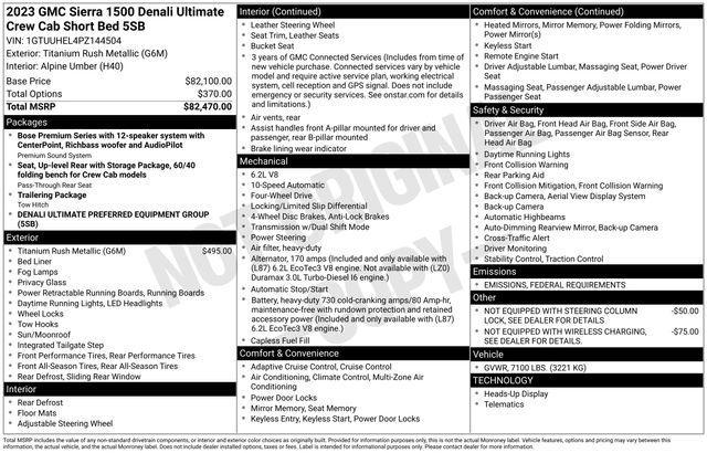 2023 GMC Sierra 1500 Vehicle Photo in DANBURY, CT 06810-5034