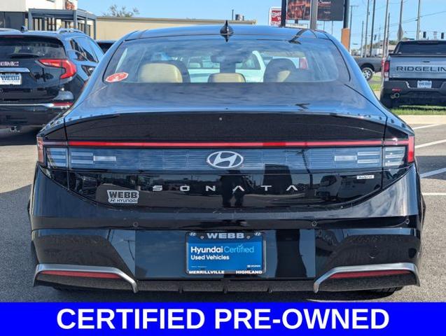 2024 Hyundai SONATA Hybrid Vehicle Photo in Merrillville, IN 46410