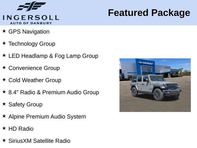 2022 Jeep Wrangler Unlimited Vehicle Photo in DANBURY, CT 06810-5034