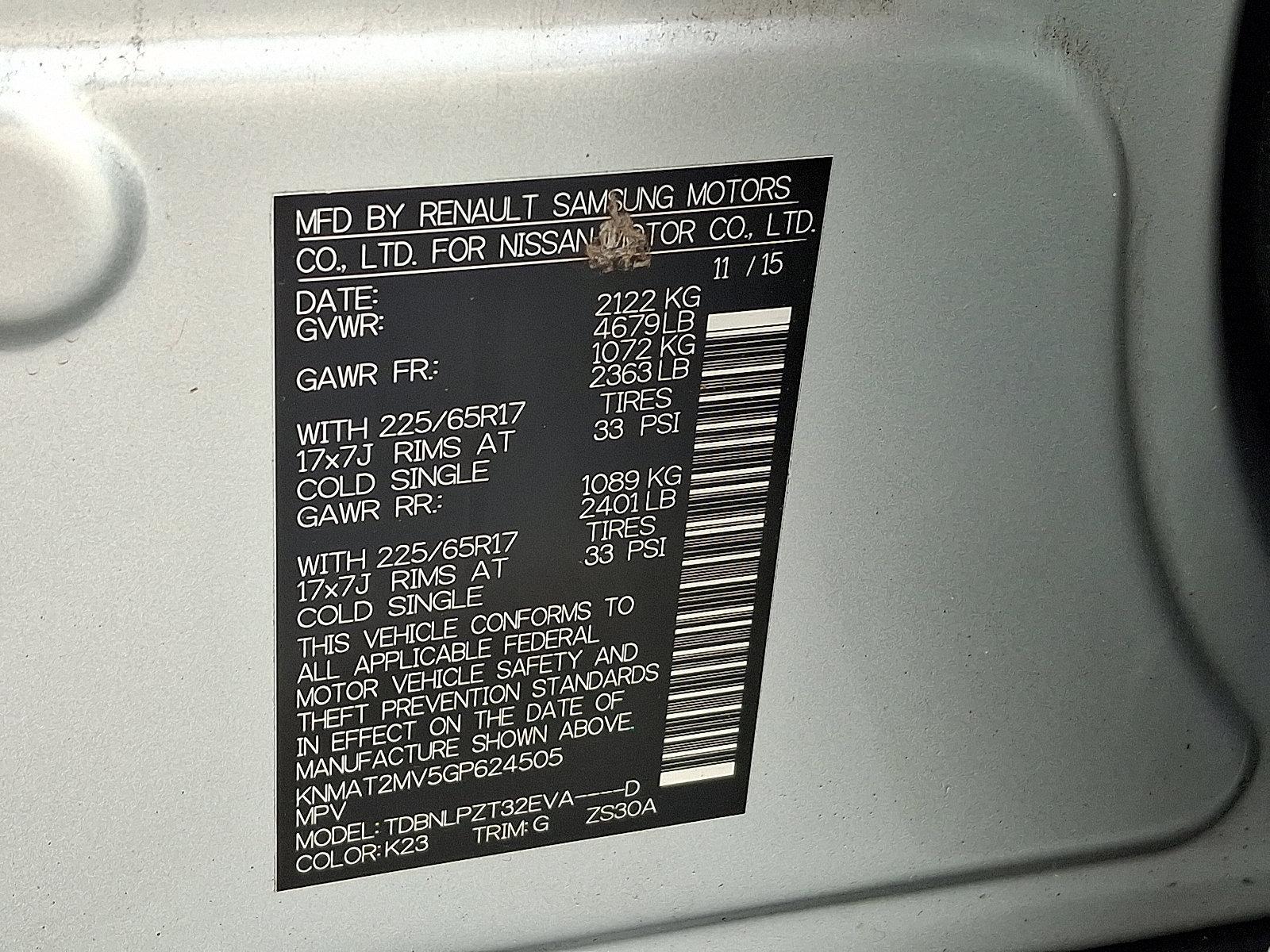 2016 Nissan Rogue Vehicle Photo in Harrisburg, PA 17111