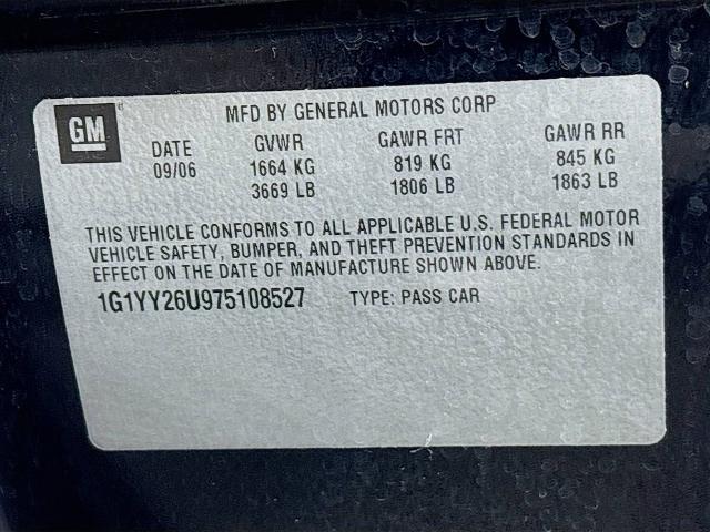 2007 Chevrolet Corvette Vehicle Photo in PUYALLUP, WA 98371-4149