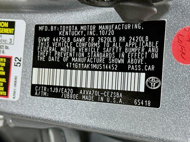 2021 Toyota Camry Vehicle Photo in Flemington, NJ 08822
