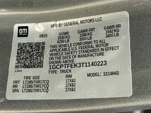 2026 Chevrolet Colorado Vehicle Photo in EVERETT, WA 98203-5662