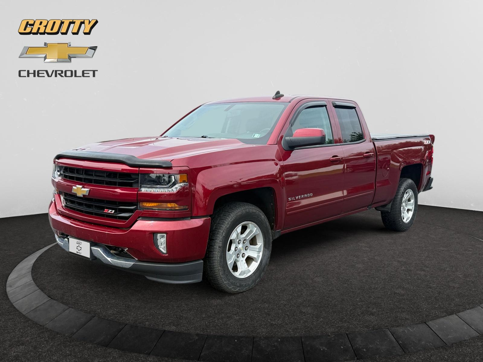 Cajun Red Tintcoat 2018 Chevrolet Silverado 1500 Pickup Truck Four-Wheel Drive 6-Speed Automatic
