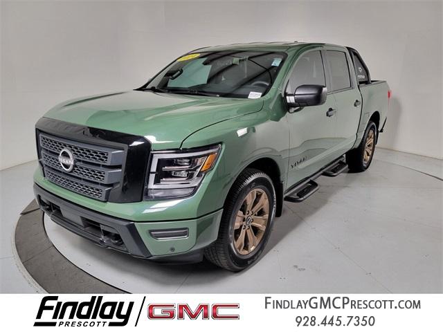 2024 Nissan Titan Vehicle Photo in PRESCOTT, AZ 86305-3700