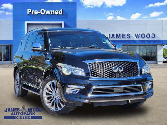 2016 INFINITI QX80 Vehicle Photo in DENTON, TX 76210-9321