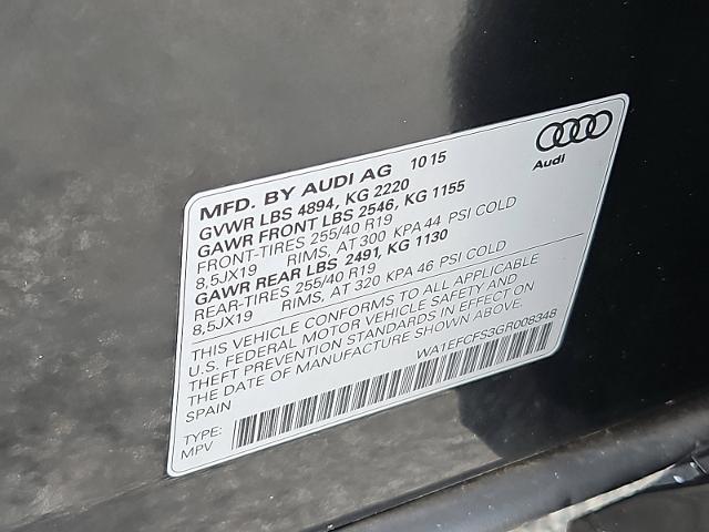 2016 Audi Q3 Vehicle Photo in TREVOSE, PA 19053-4984