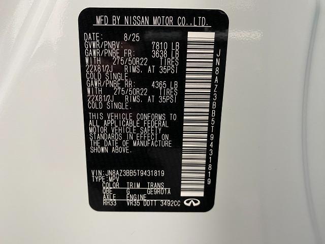 2026 INFINITI QX80 Vehicle Photo in Appleton, WI 54913