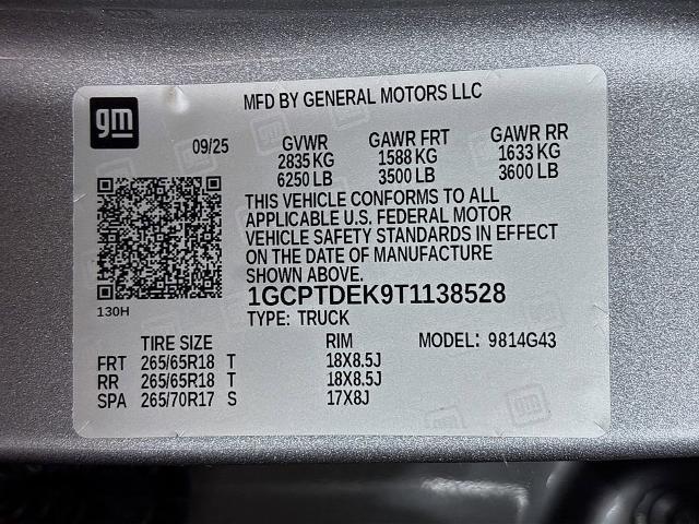 2026 Chevrolet Colorado Vehicle Photo in PUYALLUP, WA 98371-4149