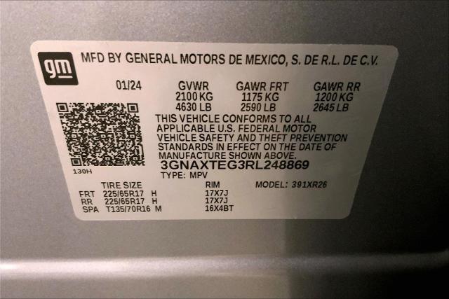 2024 Chevrolet Equinox Vehicle Photo in INDEPENDENCE, MO 64055-1314