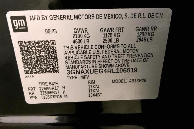 2024 Chevrolet Equinox Vehicle Photo in INDEPENDENCE, MO 64055-1314