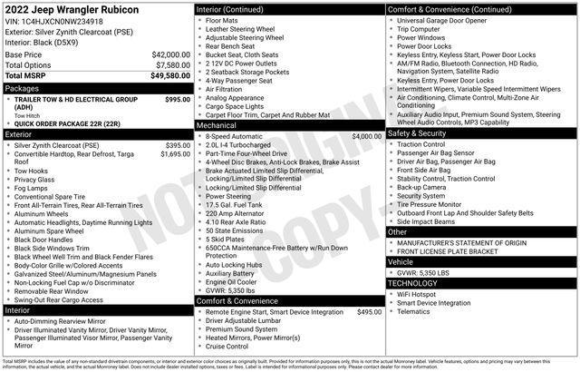 2022 Jeep Wrangler Vehicle Photo in DANBURY, CT 06810-5034