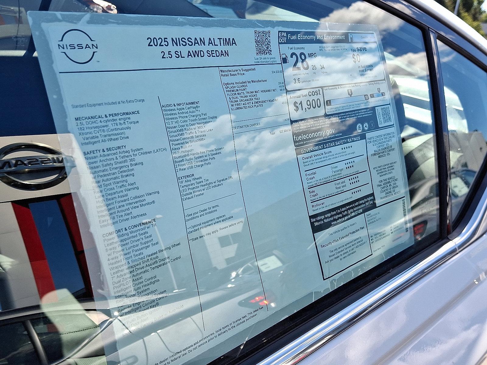 2025 Nissan Altima Vehicle Photo in Harrisburg, PA 17111-1033