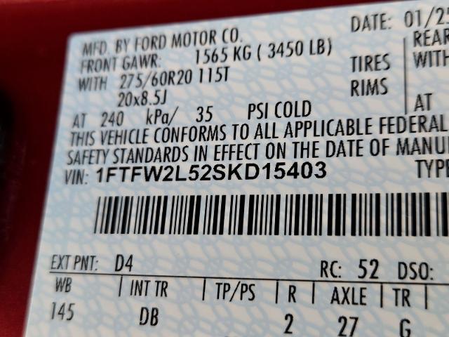 2025 Ford F-150 Vehicle Photo in Weatherford, TX 76087