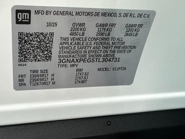 2026 Chevrolet Equinox Vehicle Photo in COLUMBIA, MO 65203-3903