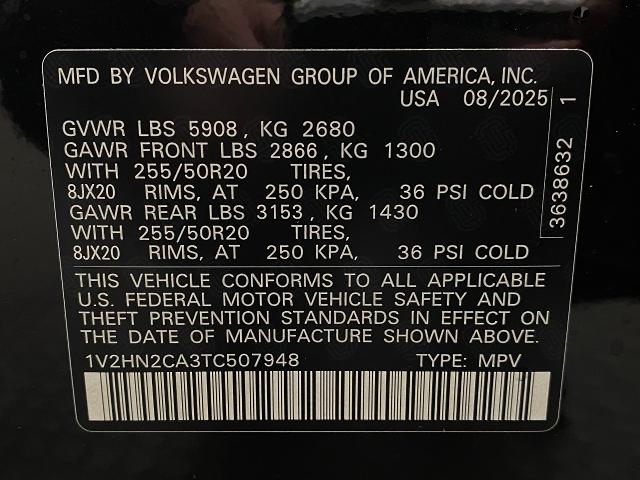 2026 Volkswagen Atlas Vehicle Photo in Appleton, WI 54913