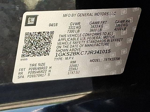 2018 GMC Yukon Vehicle Photo in DANBURY, CT 06810-5034