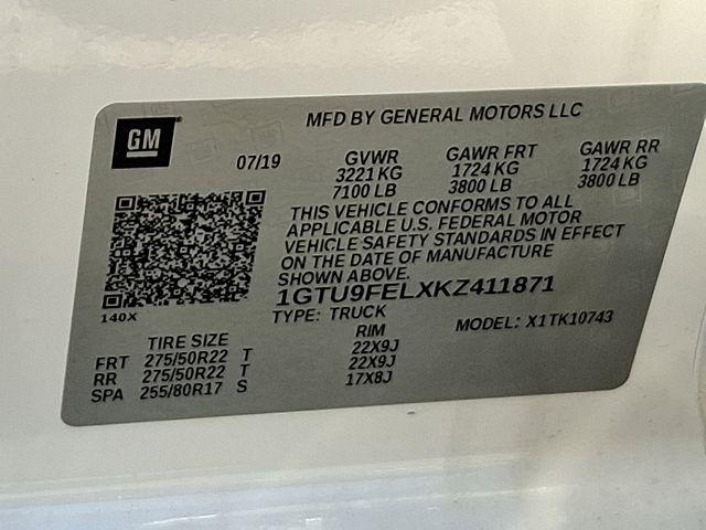 2019 GMC Sierra 1500 Vehicle Photo in DANBURY, CT 06810-5034