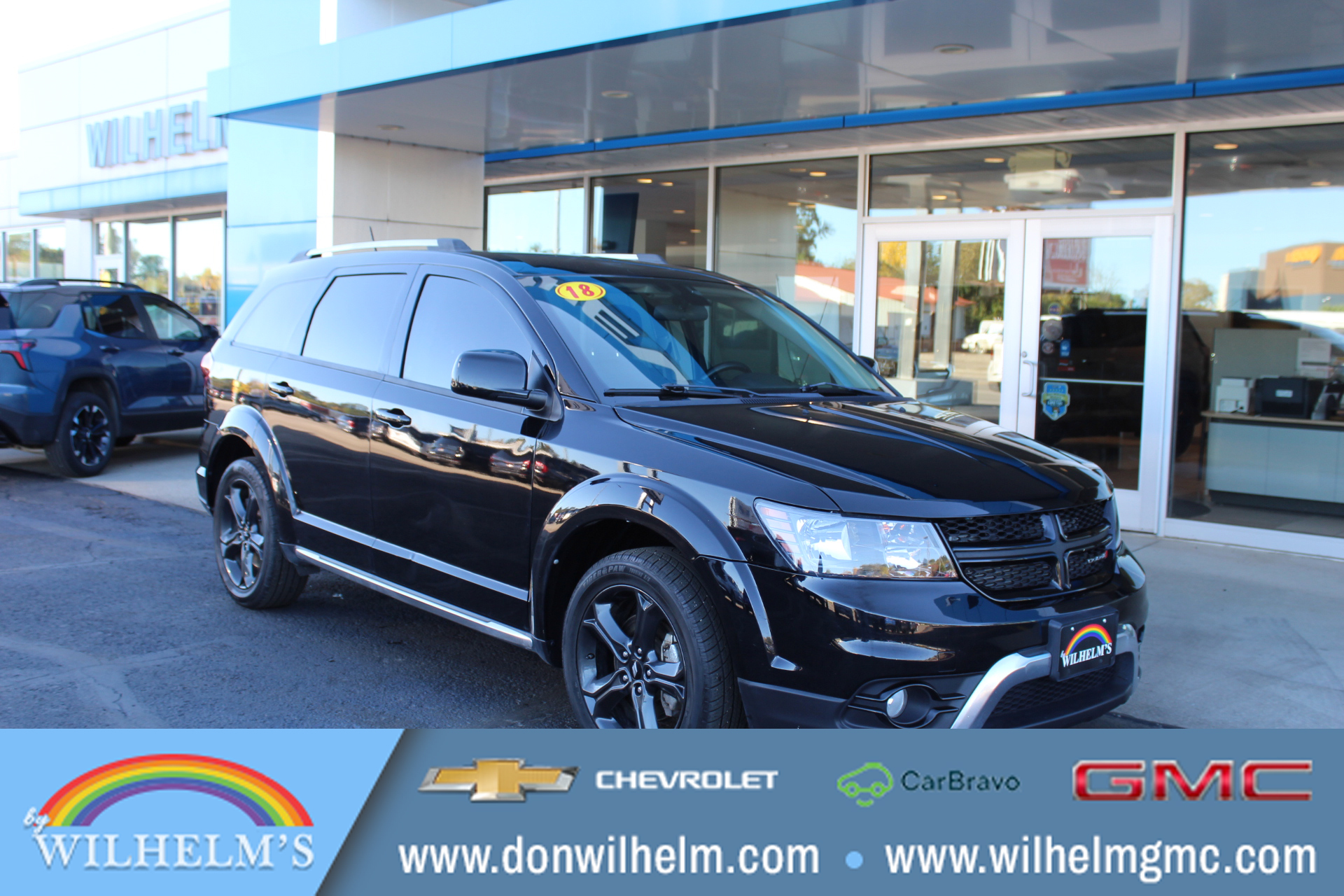 Pitch Black Clearcoat 2018 Dodge Journey SUV / Crossover All-Wheel Drive Automatic
