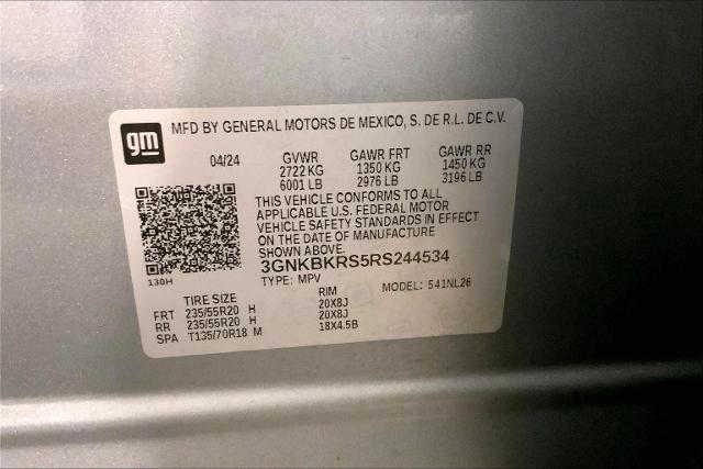 2024 Chevrolet Blazer Vehicle Photo in INDEPENDENCE, MO 64055-1314