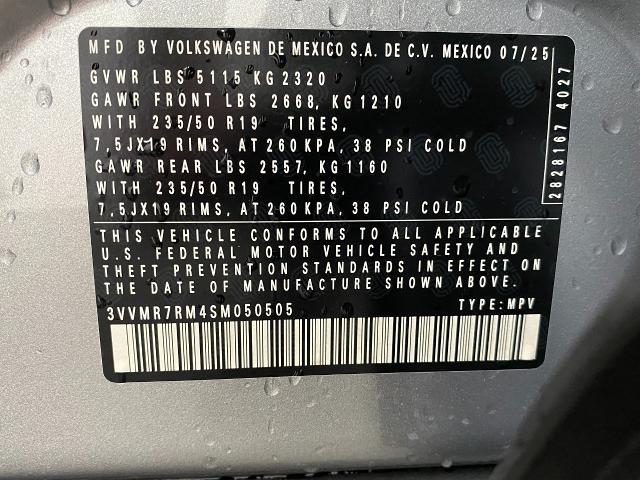 2025 Volkswagen Tiguan Vehicle Photo in Appleton, WI 54913