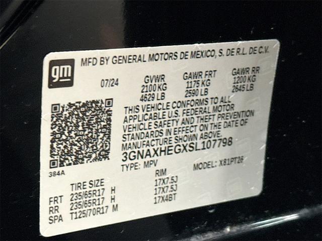 2025 Chevrolet Equinox Vehicle Photo in EVERETT, WA 98203-5662