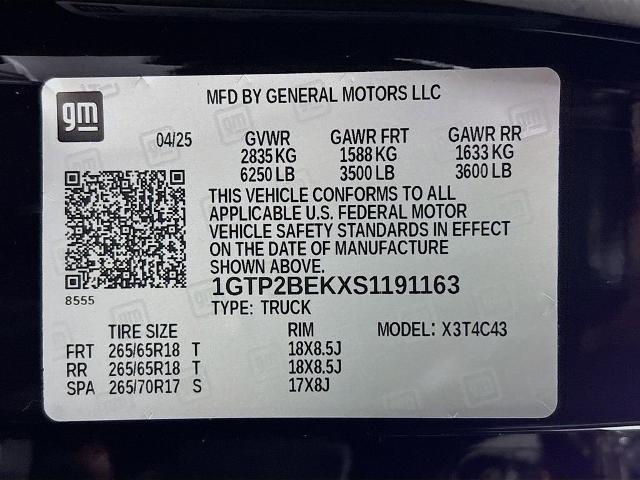 2025 GMC Canyon Vehicle Photo in PUYALLUP, WA 98371-4149