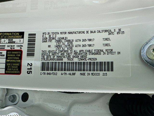 2025 Toyota Tacoma 4WD Vehicle Photo in Flemington, NJ 08822