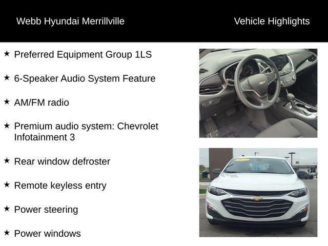 2022 Chevrolet Malibu Vehicle Photo in Merrillville, IN 46410