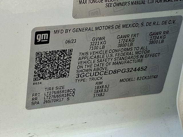 2023 Chevrolet Silverado 1500 Vehicle Photo in DANBURY, CT 06810-5034