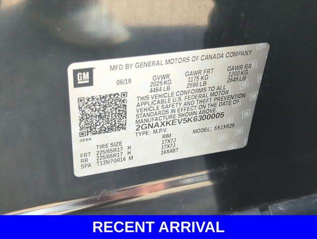 2019 Chevrolet Equinox Vehicle Photo in Merrillville, IN 46410
