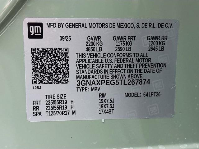 2026 Chevrolet Equinox Vehicle Photo in PUYALLUP, WA 98371-4149