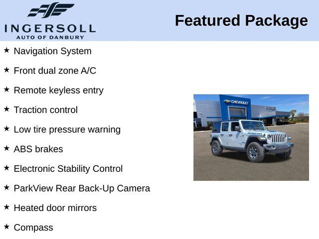 2023 Jeep Wrangler 4xe Vehicle Photo in DANBURY, CT 06810-5034