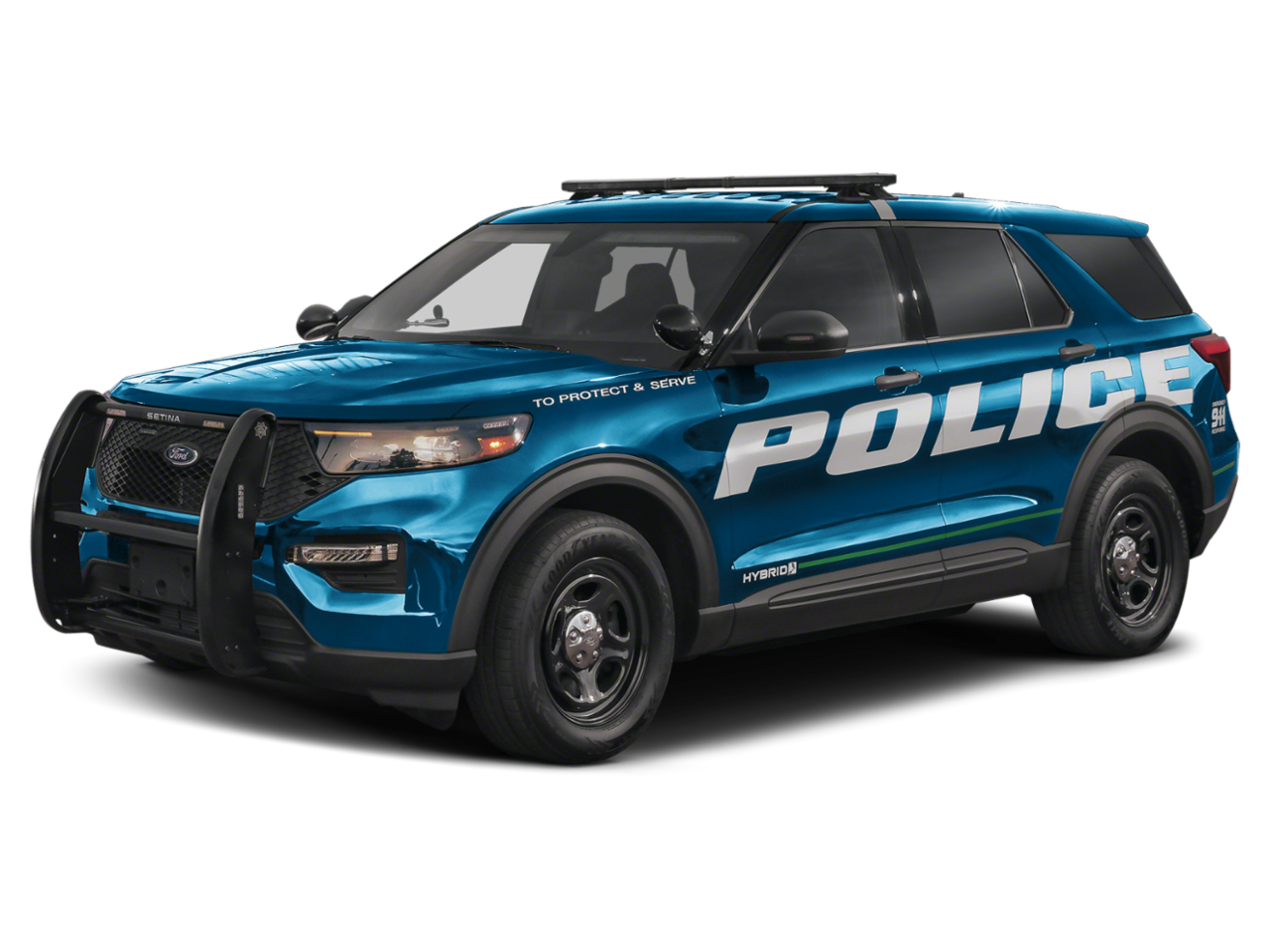 Police Interceptor Utility AWD Royal Blue
