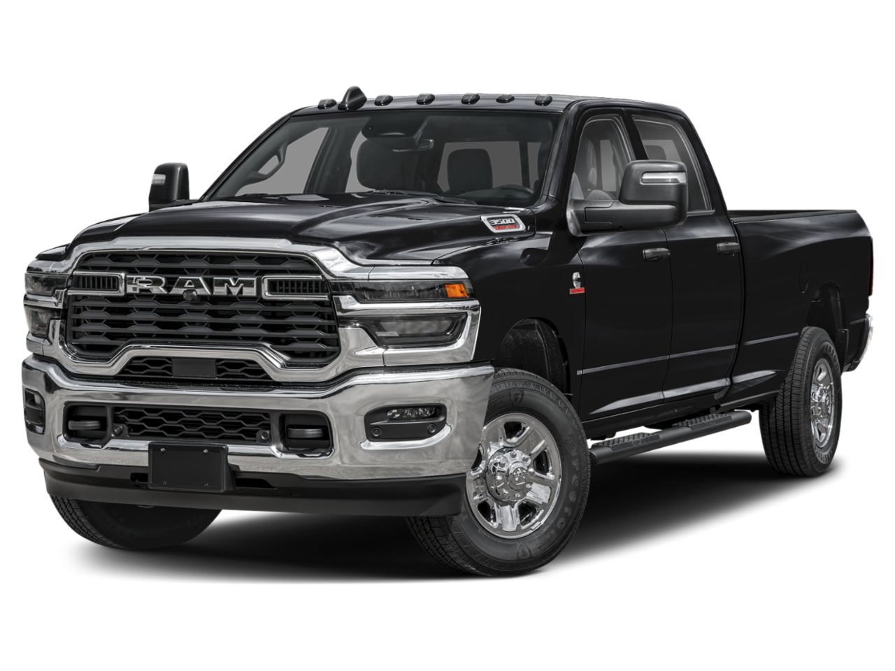 3500 Tradesman Black Clearcoat